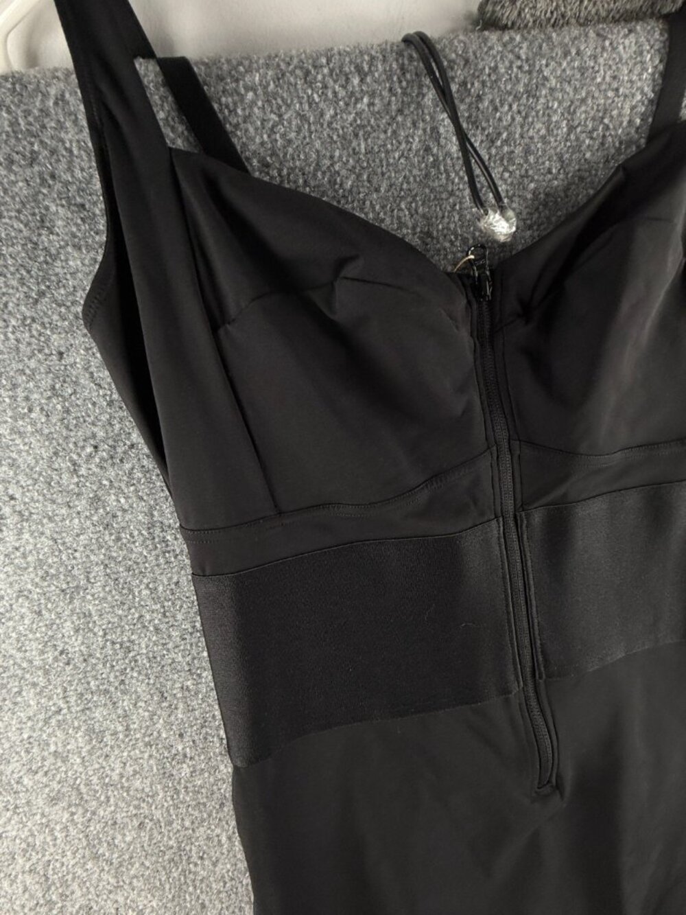 NWT Shapellx Shapewear XL Black Stretch Shaping Jumpsuit Ladies Sleeveless - Picture 2 of 14